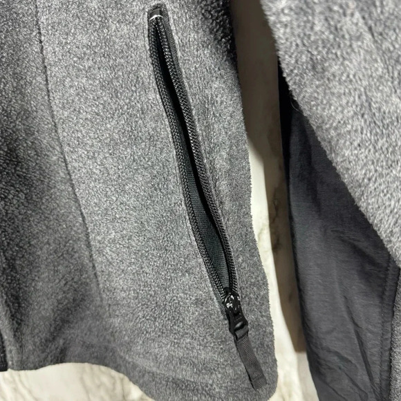 Columbia Vertex Core Interchange Women’s Fleece Jacket Large Gray Black Outdoors - Picture 4 of 8